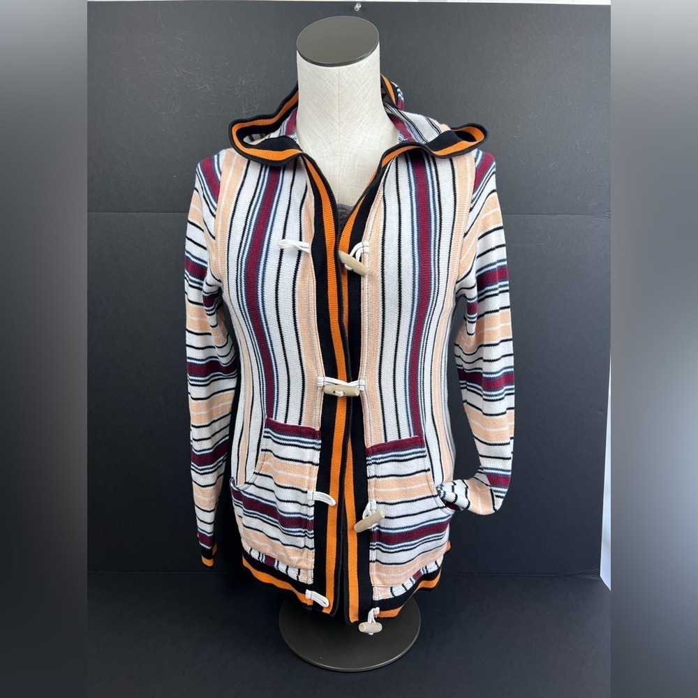 Dr. Martens Agyness Deyn hooded cardigan toggle sweater - Picture 3 of 12